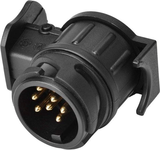 Convertitore di Connettore per Trailer 12V 13Pin in 7Pin N e S - Adattatore di Connettore per Trailer Caravan - Convertitore.