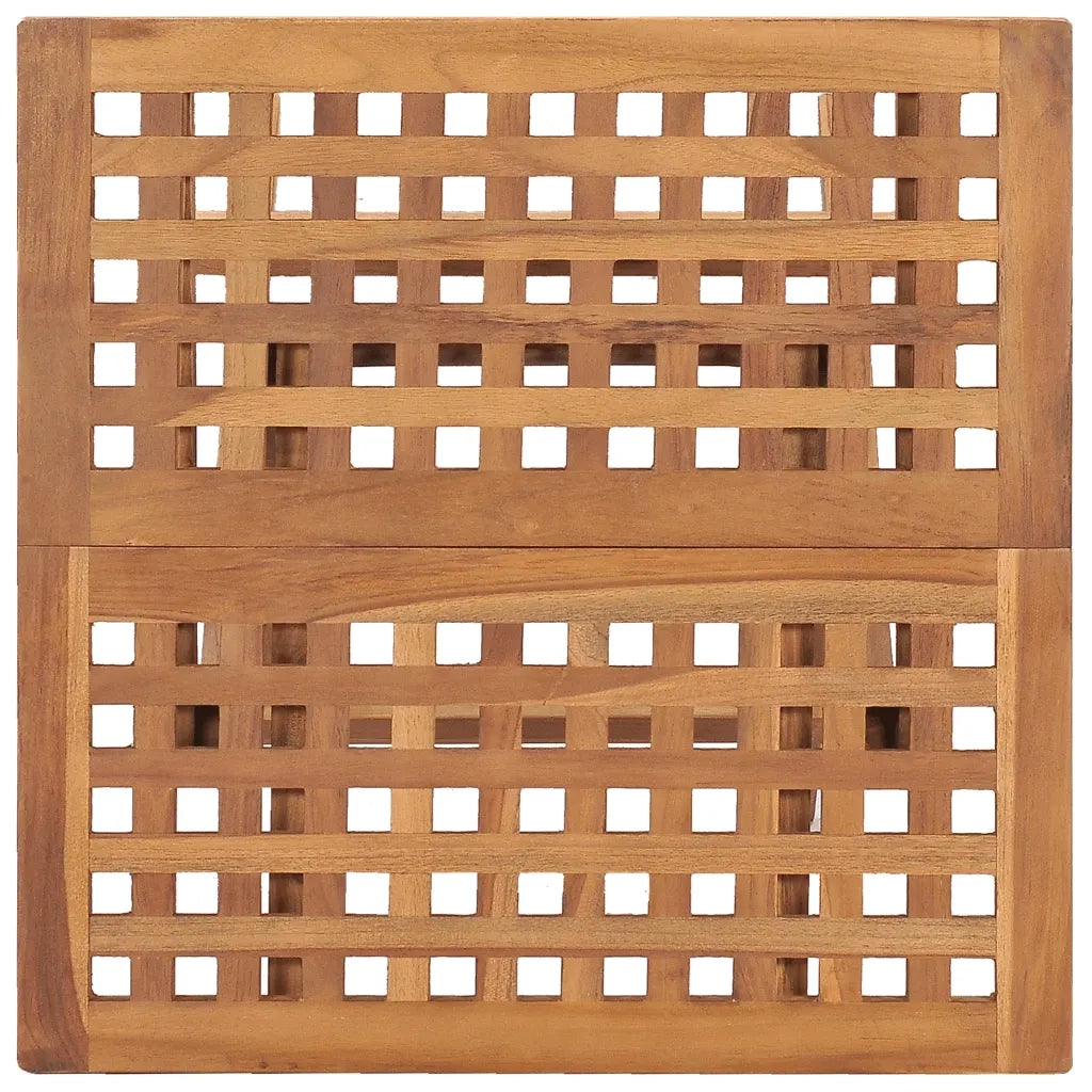 Set da Pranzo da Giardino Pieghevole 3 pz in Massello di Teak 315455