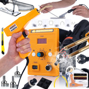 Stazione Saldante Hot-Air 858D Set – 700W, 3 Ugelli, Regolazione Temperatura 100-500°C