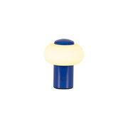 Lampada da tavolo LED vetro blu GUSTAV Lucide