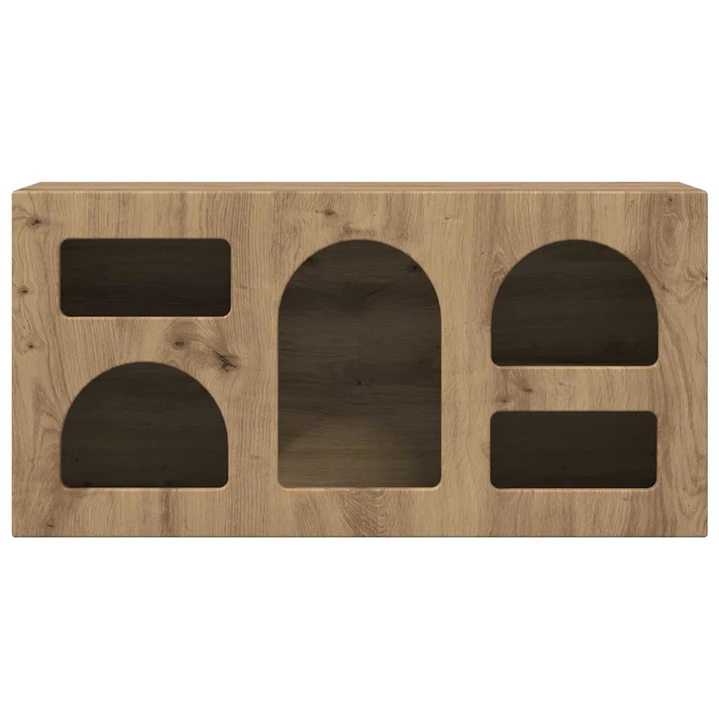 Mobile TV ELST 80 x 35 x 40 cm Rovere artigianale 891283