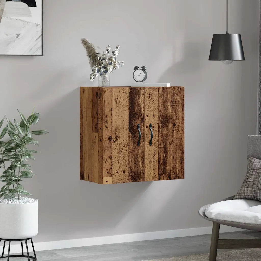 Mobiletto a muro Legno vecchio 60 x 31 x 60 cm