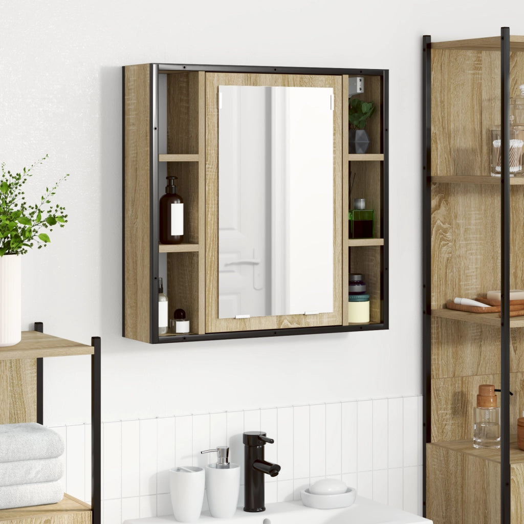 Mobile bagno Rovere chiaro Pannelli truciolato Medio Stoccaggio