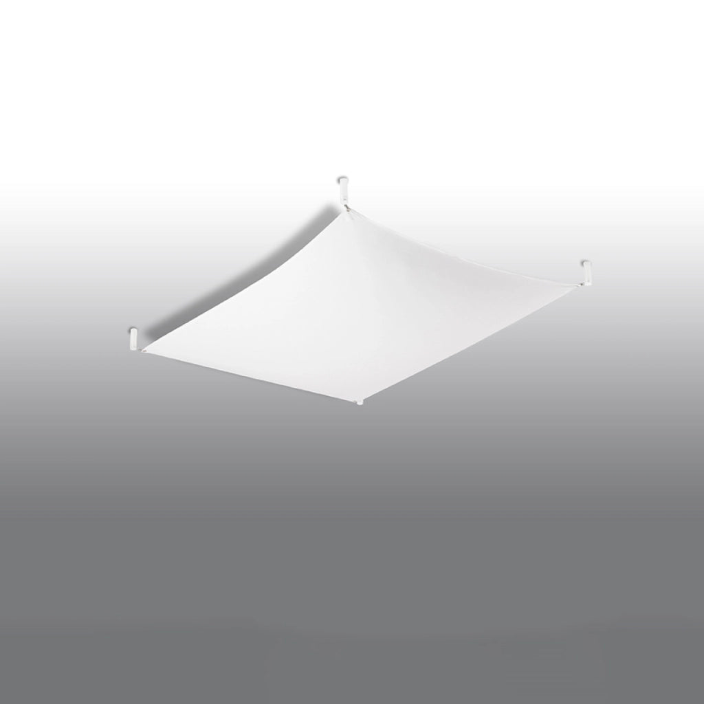 Lampada da soffitto LUNA 2BM 2x8,5W 850lm 3000K Bianco Minimalista Rettangolare