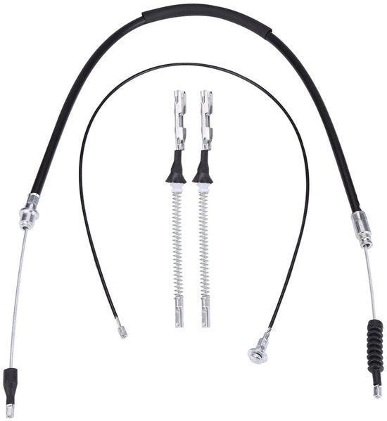 Set di Cavi di Servo per Manuale da 4 - Cavi di Servo Posteriori - Adatto per Opel Corsa C 1.0/1.2/1.3 CDTi - Materiale Duraturo Resistenente Acciaio/Rubbero - Facile da Installare - Cavi di Servo