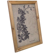 Quadro in tela stampata con cornice in legno, 33x43x1,8