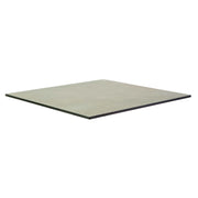 Top tavolo hpl grigio quadro cm 69x69x1