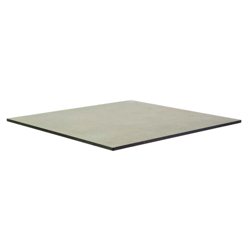 Top tavolo hpl grigio quadro cm 69x69x1
