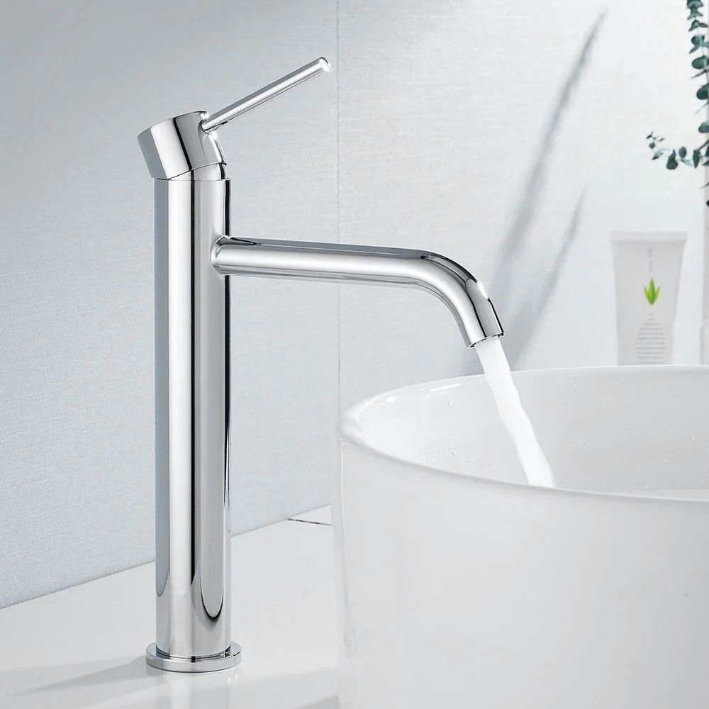 Rubinetto Da Lavabo Rea Lungo Chrome High