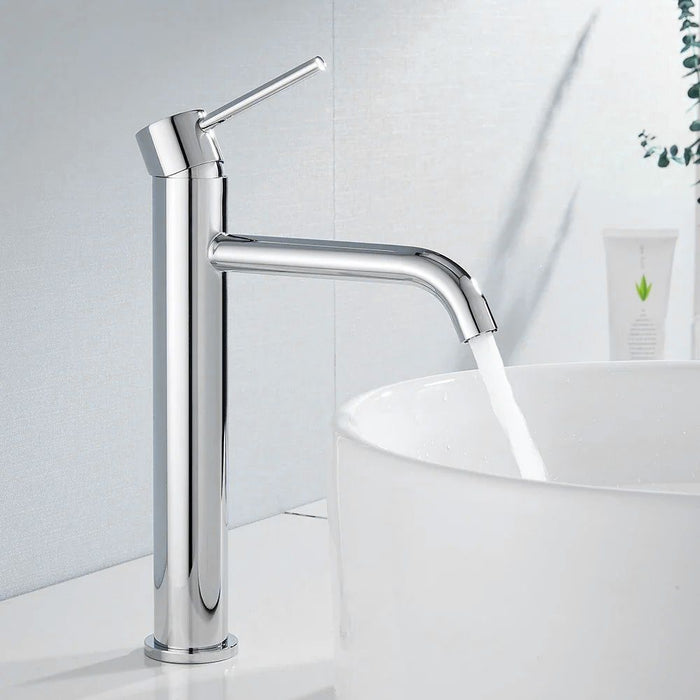 Rubinetto Da Lavabo Rea Lungo Chrome High