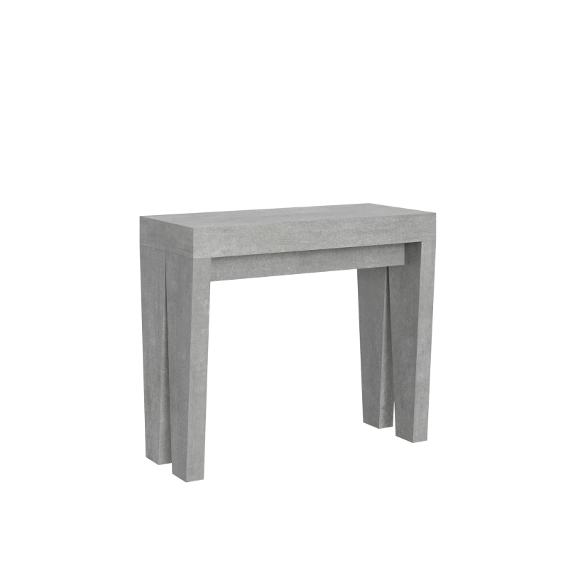 Consolle allungabile 90x40/196 cm Spimbo Small - Cemento