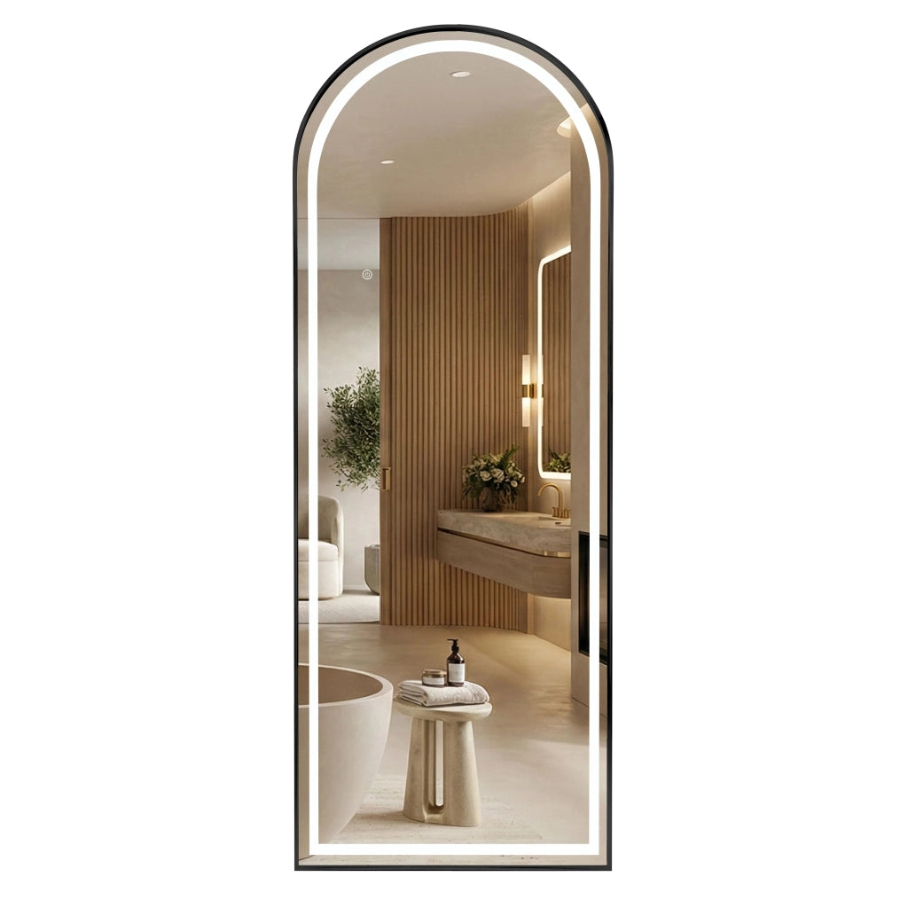 Specchio Led Orbit 60x170cm Black