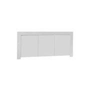 Buffet a 3 porte, collezione FOLOMI, colore bianco lucido lacato.
