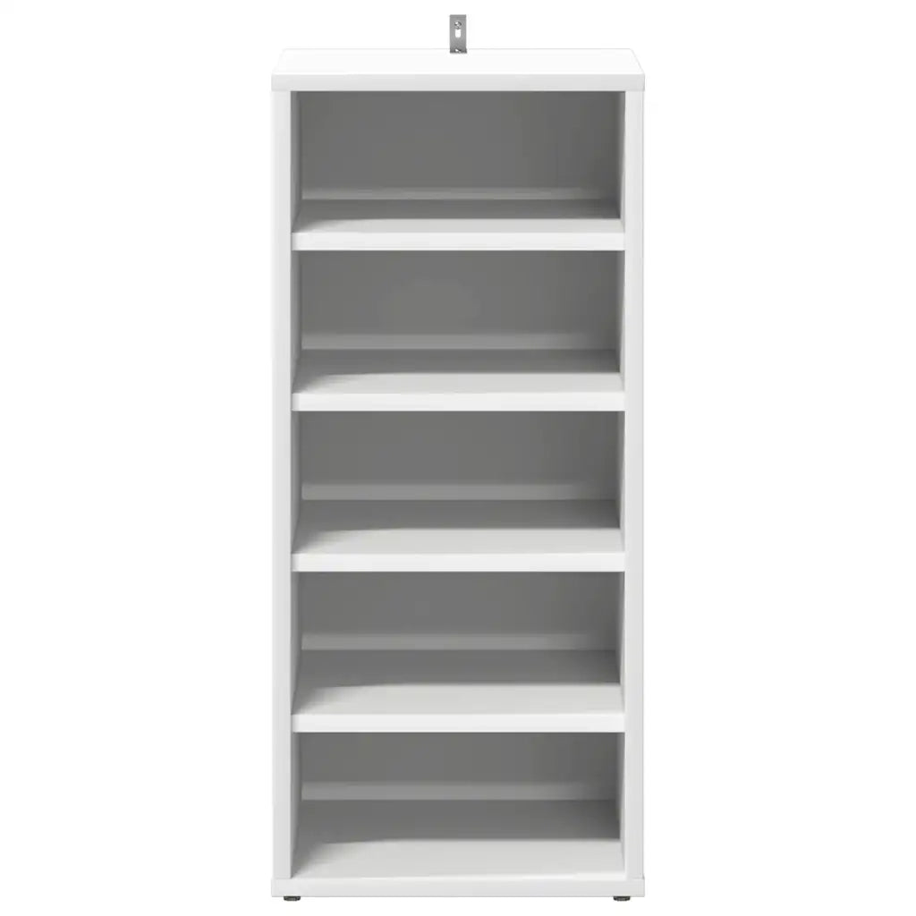 Scarpiere 2 pz Bianche 31,5x35x70 cm in Truciolato 808982