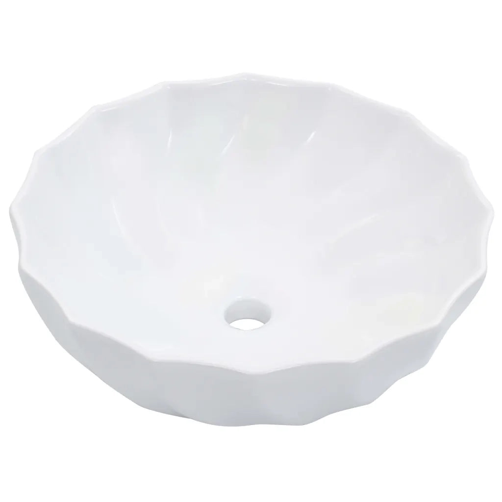 Lavandino 46x17 cm in Ceramica Bianco CFW7624073