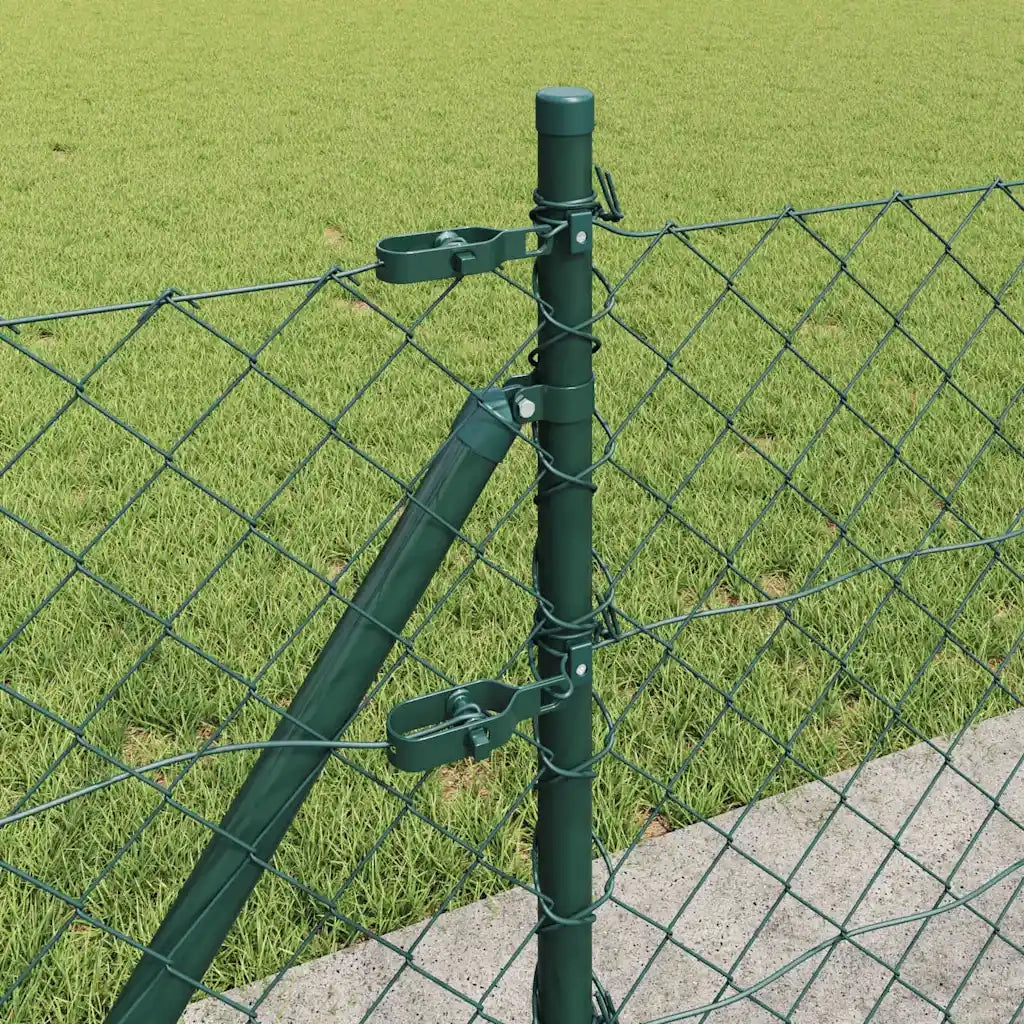 Palo della recinzione Verde 25 x 0,6 m (rete di 60 x 60 mm)