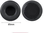 Orecchini universali per cuffie stereo, guaina di schiuma, copricaviglie, accessori di ricambio per cuffie-nero 85mm