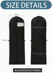 Zak Premium Opvouwbare ademende stofbeschermer per abbigliamento - Tas per viaggio con chiusura a righello - Tas di protezione con maniglia