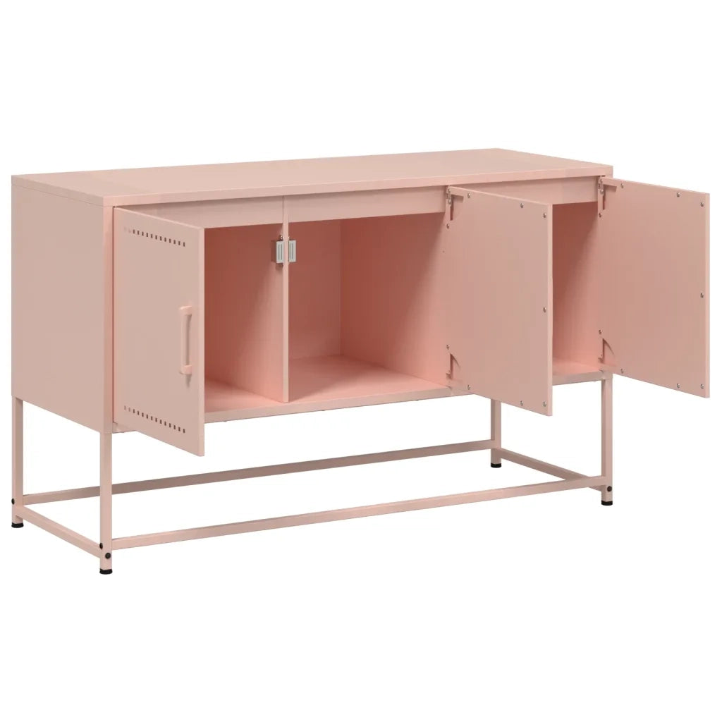 Mobile TV Rosa 100,5x39x60,5 cm in Acciaio 846477