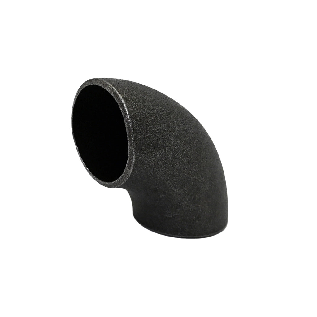 CURVA A SALDARE 90Â° ACCIAIO AL CARBONIO NERO- 21/2 D.est 76,1 mm- IKARO- pezzi 1