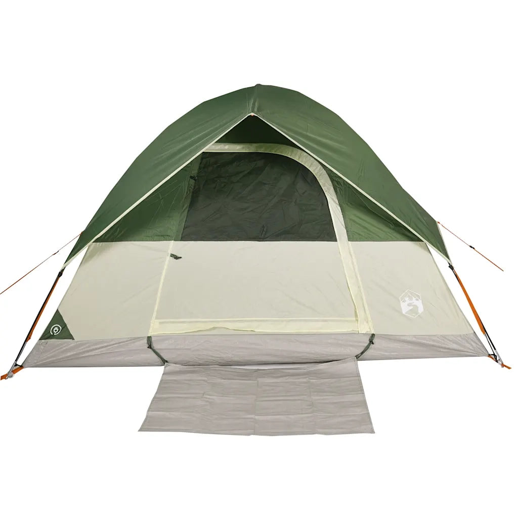 Tenda da Campeggio a Cupola per 2 Persone-Tenda per Escursionismo Verde Impermeabile 579553