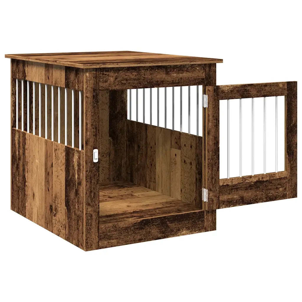 Gabbia Cani da Arredamento Legno Antico Legno Multistrato CFW2505885