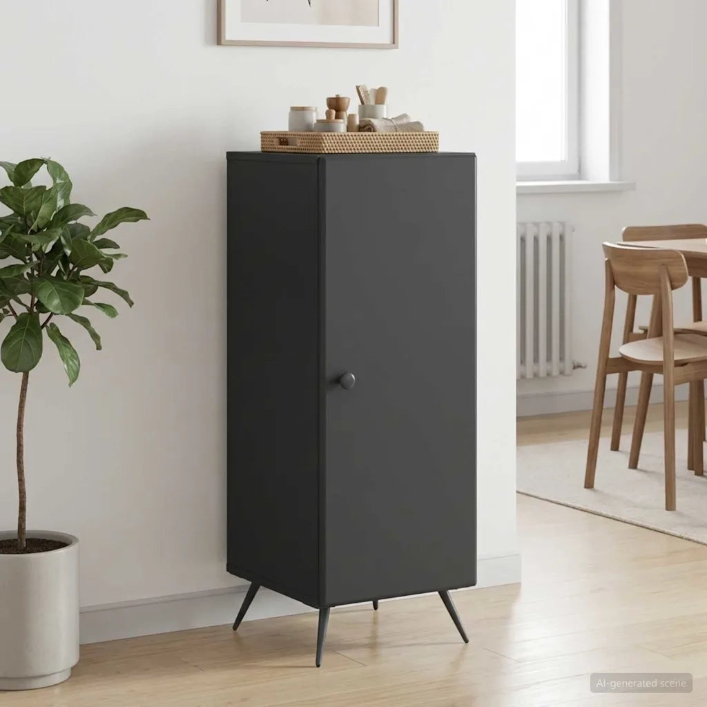 Credenza Nero 33 x 34,5 x 90 cm Legno ingegnerizzato 895516