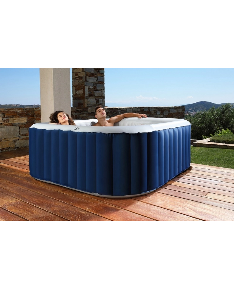 Minipiscina SPA idromassaggio gonfiabile da esterno o interno 158cm accessoriata Mspa Lite