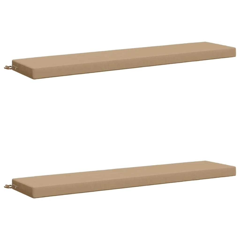 Cuscini per Panchina a 2 Pezzi SOEST 2 pz 100% Poliestere 949959