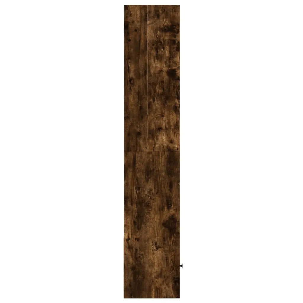Libreria Rovere Fumo 40x36x189 cm in Legno Multistrato 848245