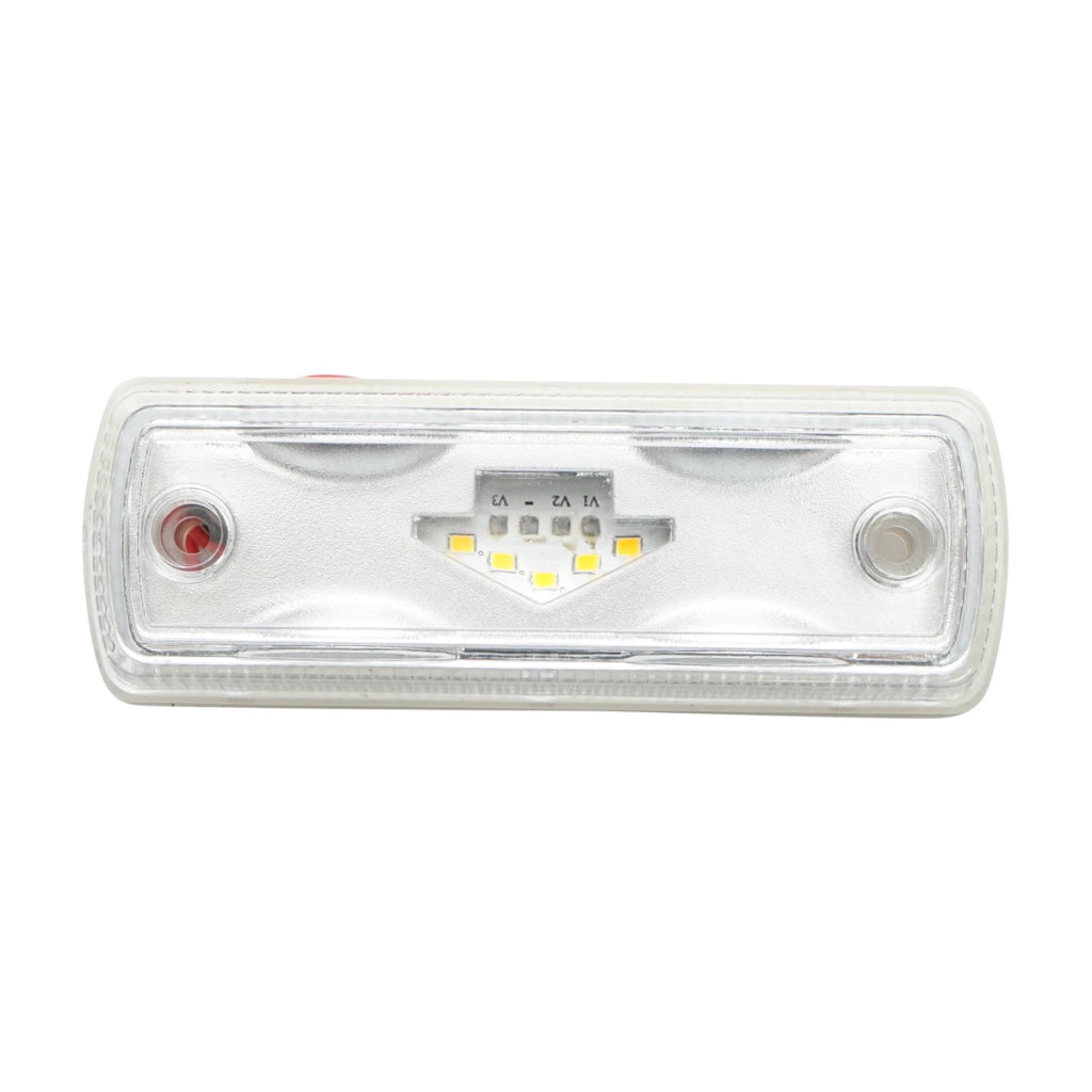 Lampada laterale di segnalazione LED, bianca, 12V-24V, Breckner Germany