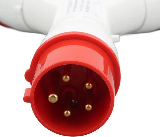Stekker Industriale 3 vie 5 Kerni 3P N E 16A IP44 Acqua Resistente Box Y-type Aereo 380-415V