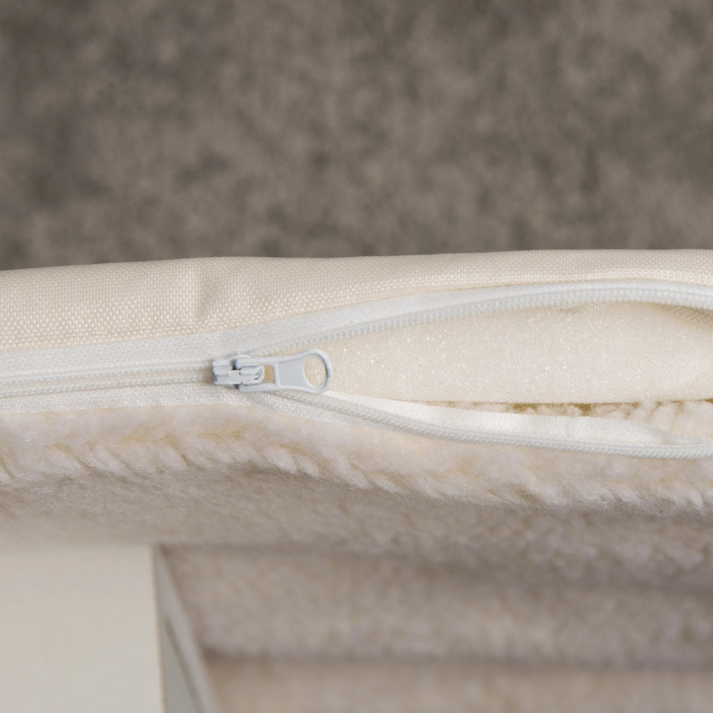 Cuccia per cani in mdf con cuscino sfoderabile e lavabile per interni marrone 60 × 40 × 59,2 cm