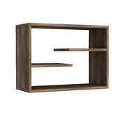 Mensola da parete in legno "Tino" - 60 x 19 x 44 cm - Noce
