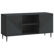 Mobile TV Nero 102 x 34,5 x 50 cm Legno ingegnerizzato