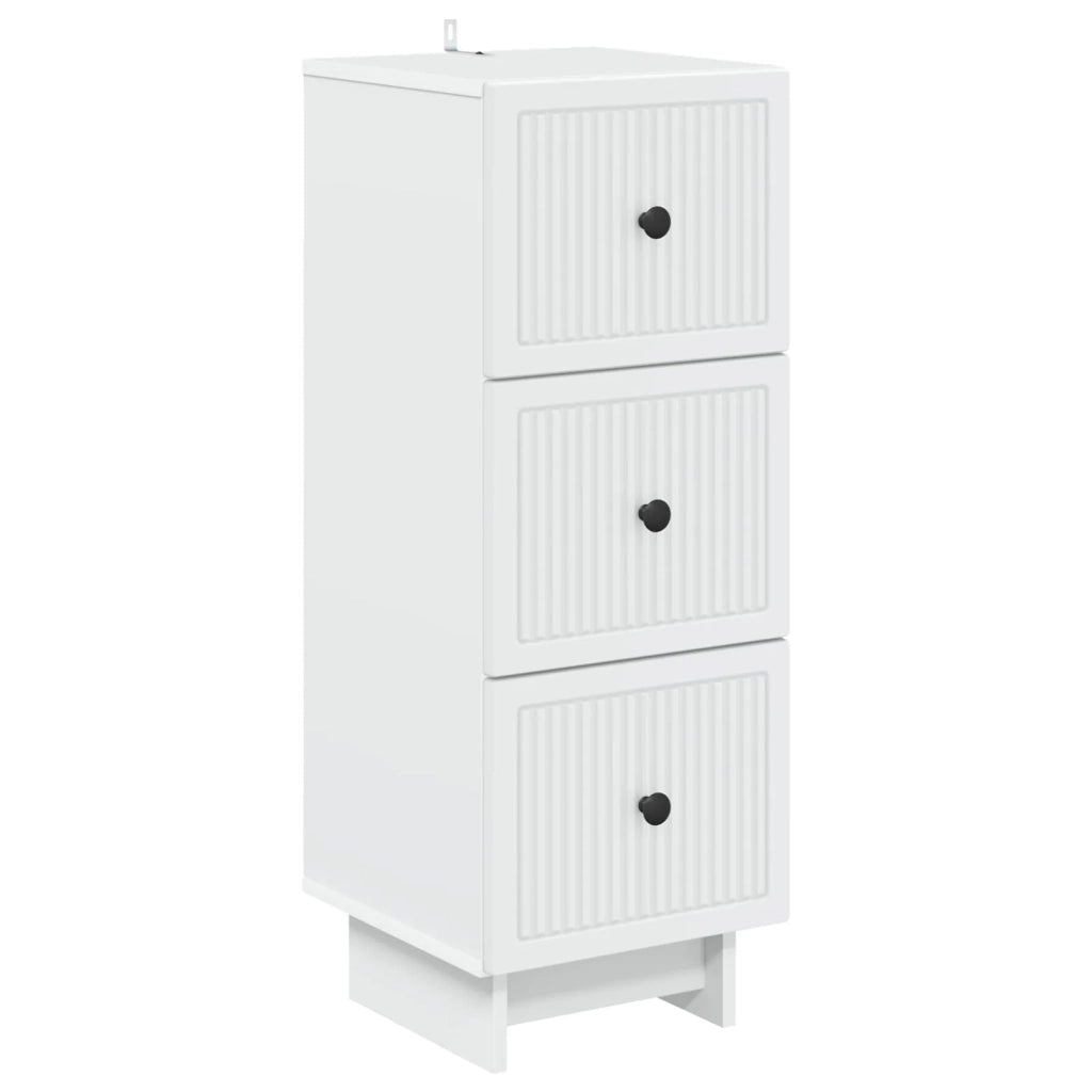 Mobile con Cassetti Bianco 33 x 34,5 x 90 cm 893925