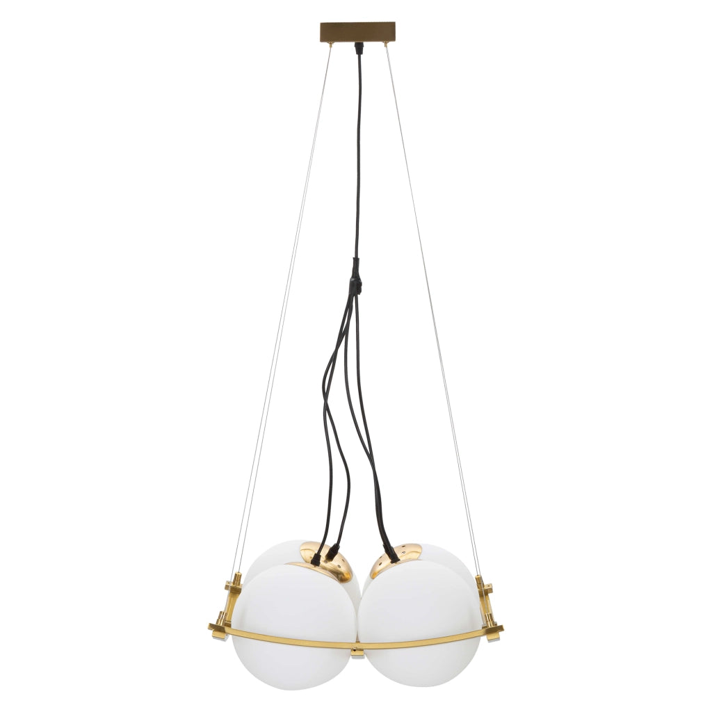 Dariniti, Lampada da Soffitto Necessarie 4 Lampadine, oro