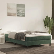 Materasso a Molle-Materasso per letto Verde Scuro 120x200x20 cm in Velluto