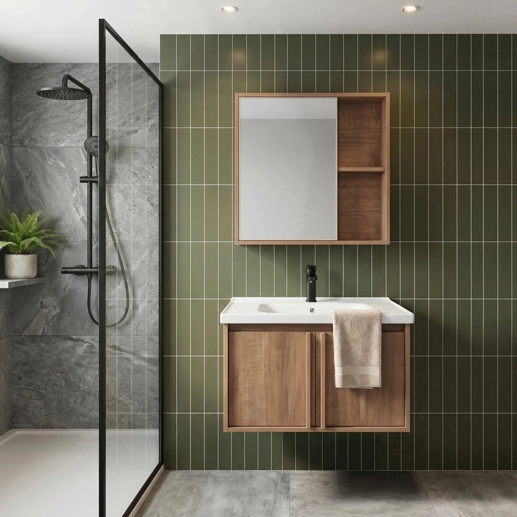 Set Di Mobili Da Bagno Con Lavabo Gama T25023 Hhl 60cm