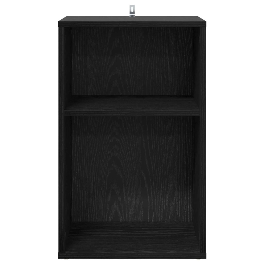 Mobile porta vinili Rovere Nero 38 x 33 x 61 cm 8012859