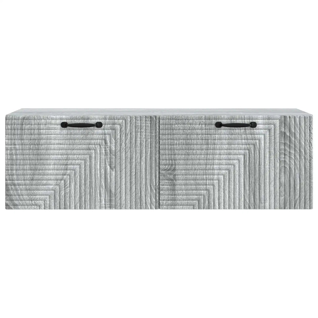 Mobile Porta TV da Muro Grigio Sonoma 98 x 31 x 30 cm