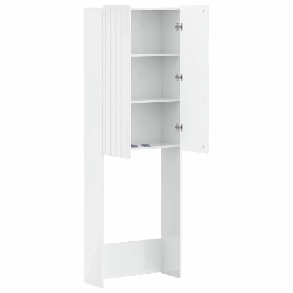 Mobile Bagno ZWOLLE Bianco Lucido 66 x 25,5 x 190 cm 896479