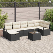 Set di divani con cuscino 4 pcs polyrattan