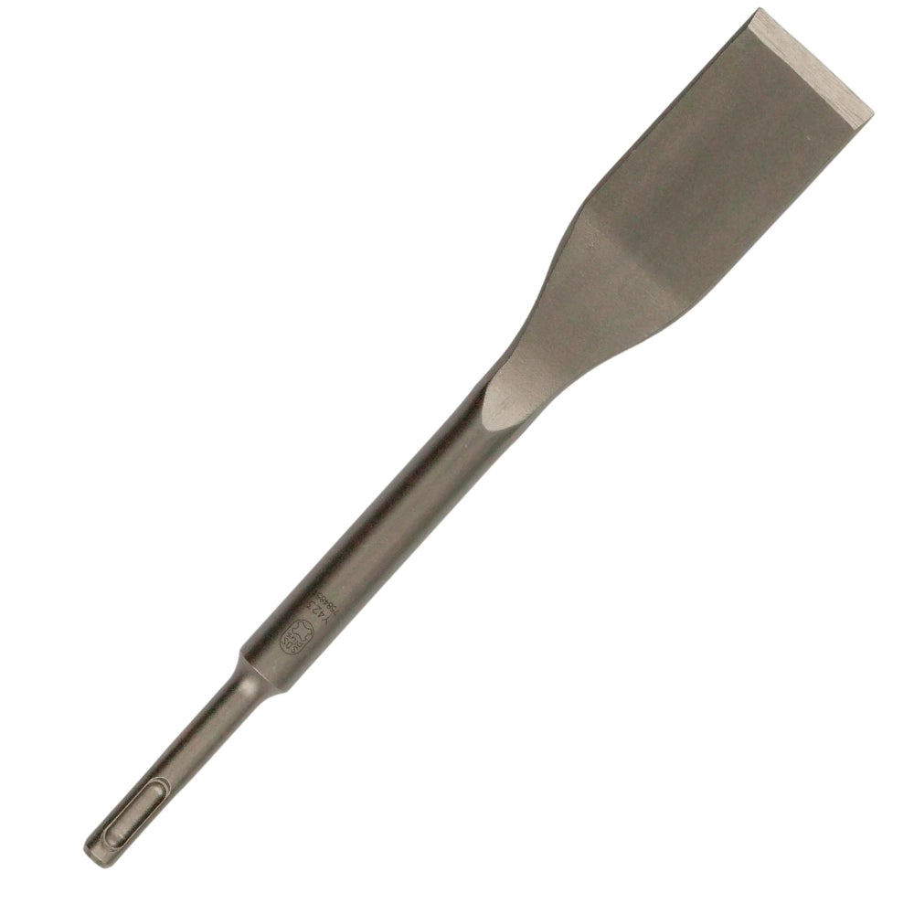 Scalpello a vanga curvo 40 x 260 mm per lavori edili e materiali resistenti