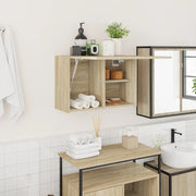 Mobile da Bagno Rovere Sonoma 60x25x40 cm in Legno Multistrato 860069