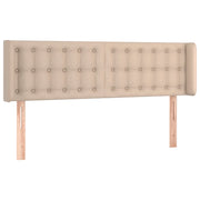 Testiera | Testata ad Orecchio Cappuccino 147x16x78/88 cm in Similpelle