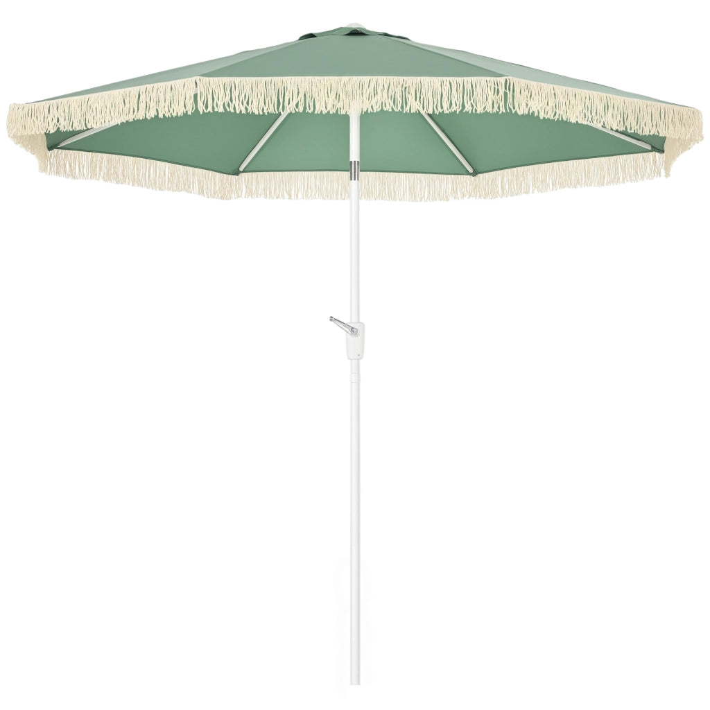 Ombrellone da giardino inclinabile ¨C zephmum ¨C verde ? 265x245 cm