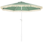 Ombrellone da giardino inclinabile ¨C zephmum ¨C verde ? 265x245 cm