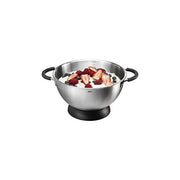 Gefu GE28140 Mesco Ciotola da Miscelazione 4 L Acciaio Inox con Manici in Silicone e Base Antiscivolo colore Argento