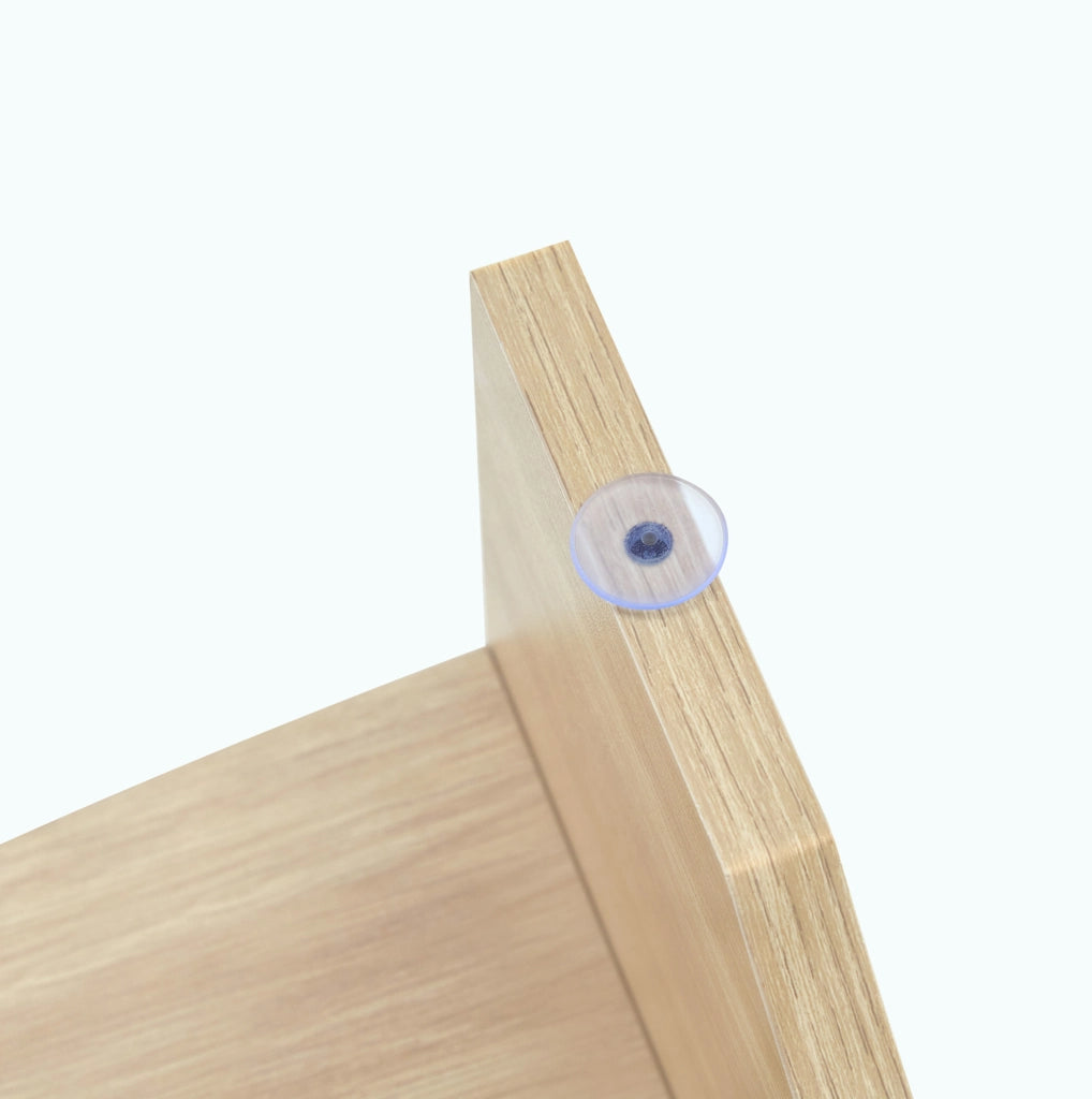 Tavolino da salotto in vetro di sicurezza con ripiano inferiore; MDF e vetro trasparente e legno
